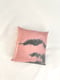 Image of 54) THE 'O' IMPRINT - TWO TONE - SIZE M - PINK & CHARCOAL