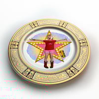 Image 2 of Little Miss Sunshine - Fine China Plate - #0740