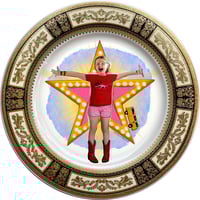 Image 1 of Little Miss Sunshine - Fine China Plate - #0740