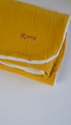 Couverture polaire moutarde Bébé