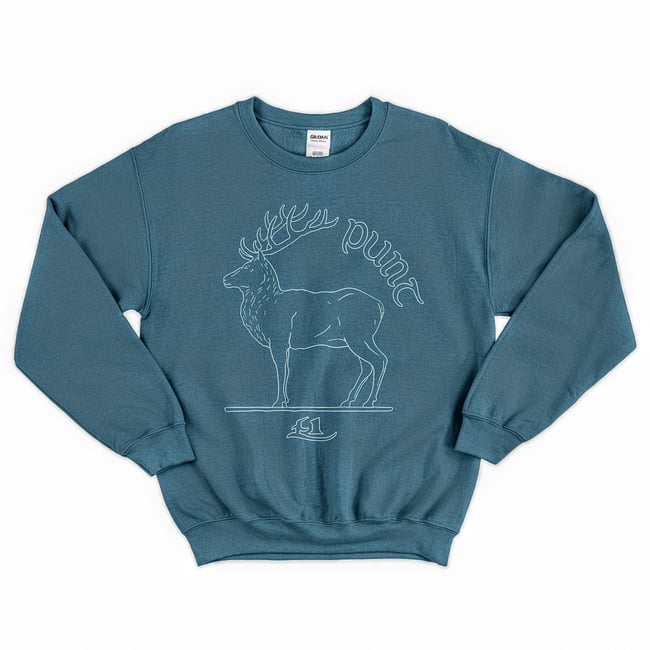 Punt Sweatshirt - Legion Blue