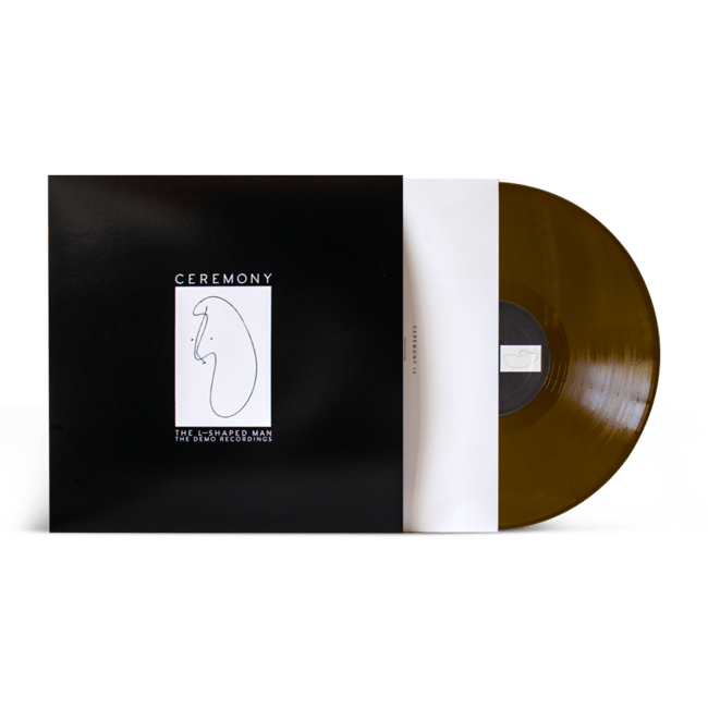 CEREMONY "THE L-SHAPED MAN: THE DEMO RECORDINGS" (Gold Sparkle Vinyl)