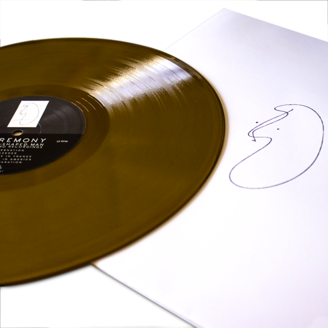 CEREMONY "THE L-SHAPED MAN: THE DEMO RECORDINGS" (Gold Sparkle Vinyl)