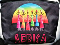 Black Cosmetics Bag - African Sistas