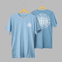 Sky Blue 'Disco is Dead' T-Shirt