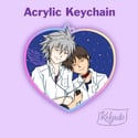Kawoshin Acrylic Iridescent Keychain