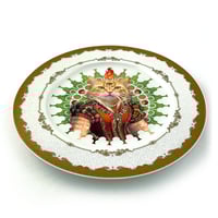 Image 2 of Lady Red - Fine China Plate - #0789