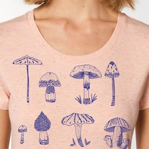 Image of T-shirt *Mushrooms* Coton bio