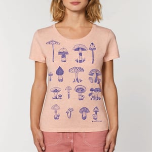 Image of T-shirt *Mushrooms* Coton bio
