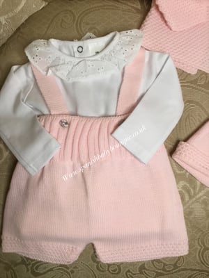 Image of Baby 4 piece knit set outfit 
