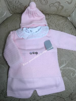 Image of Baby 4 piece knit set outfit 