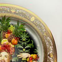 Image 3 of Es Miranda! Black - Fine China Plate - #0739