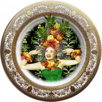Image 1 of Es Miranda! Black - Fine China Plate - #0739
