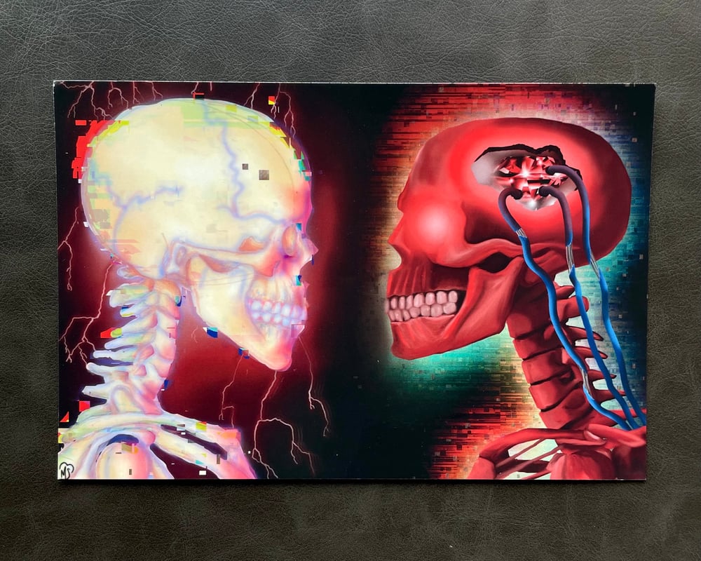 Image of [mikrokustoms x 1derful] skeletons print