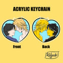 Ash Eiji Acrylic Keychain