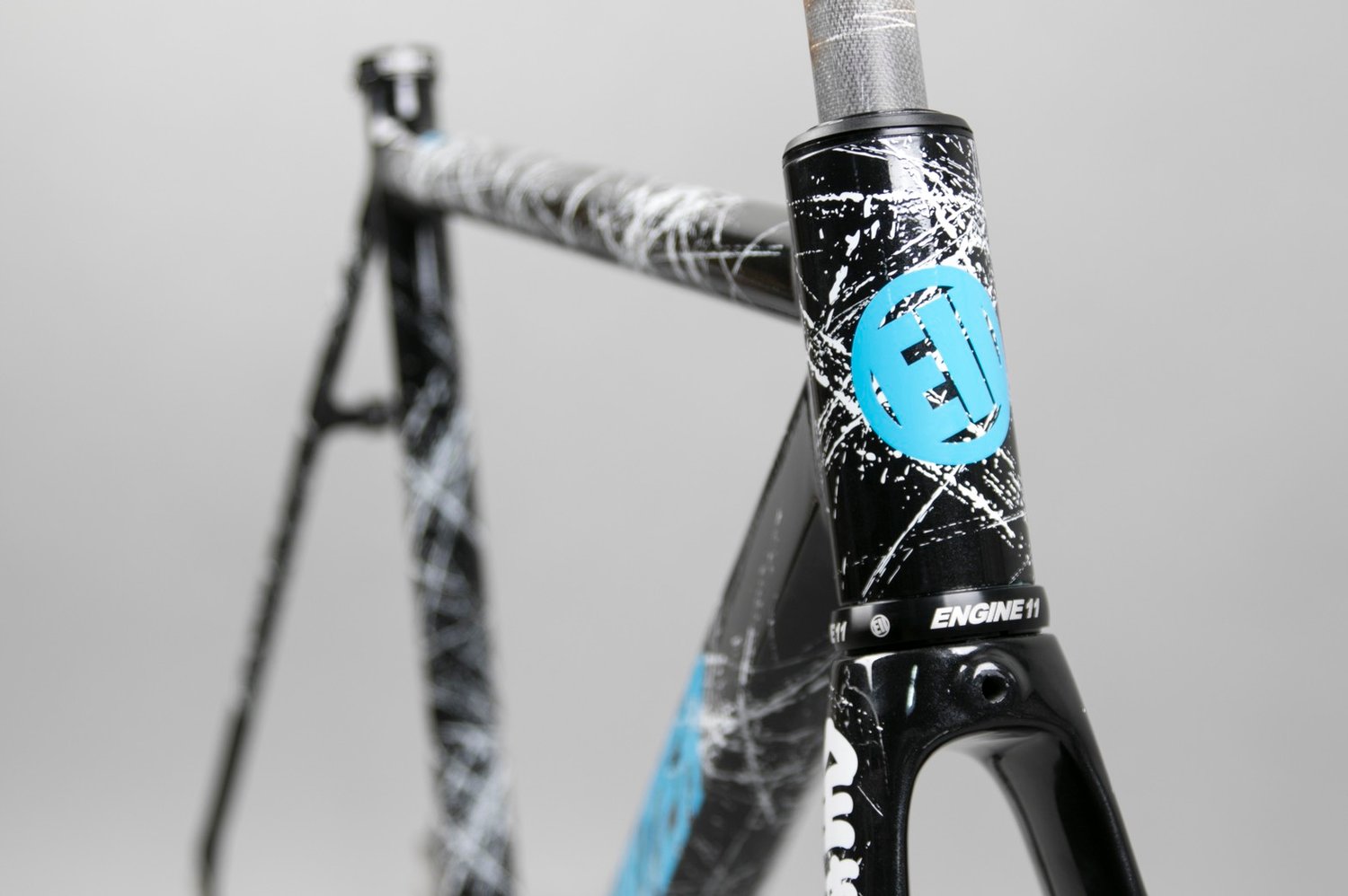 Image of ENGINE11 Sprinter Black/Blue frameset