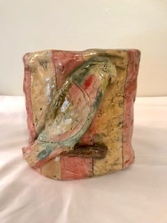 Image of Parrot Planter 5 x 5"