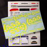 Image 2 of (555 1995 Catalunya Rally Stickers Set