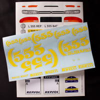 Image 3 of (555 1995 Catalunya Rally Stickers Set