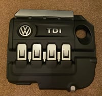 Image 3 of Vw Golf ‘TDI’ Engine Cover Sticker Kit 