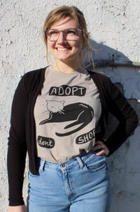 Image 1 of Adopt Don't Shop Tshirt 