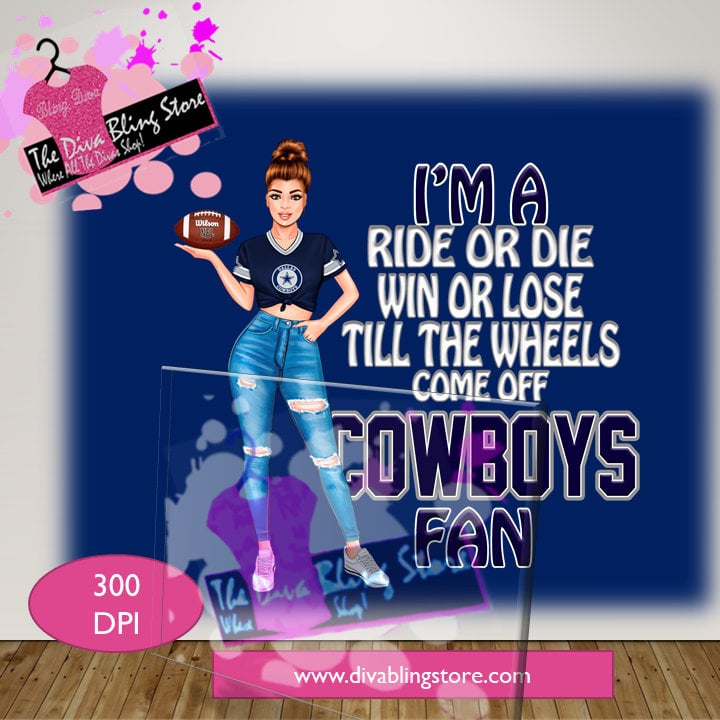 Cowboys Fan Tee  The Diva Bling Store