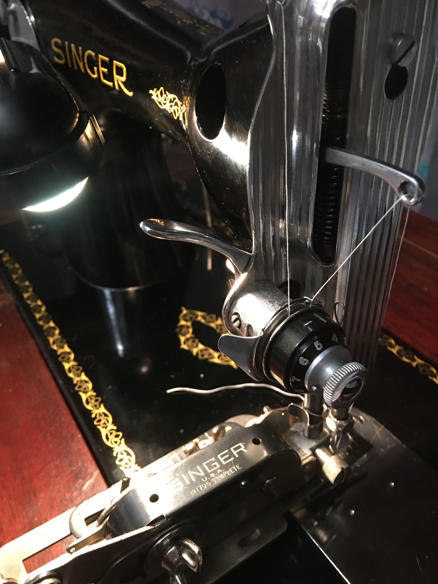 Image of Vintage Sewing Machine Restoration Service Deposit 