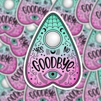 Image 1 of Pastel Goth Ouija Planchette Sticker