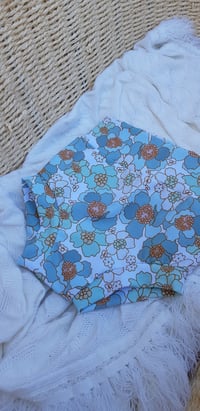 Image 2 of Blue Floral High Waisted Bummies