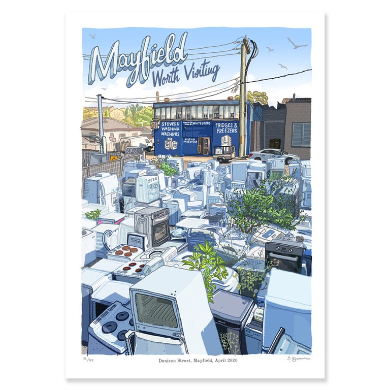 Hunter Valley White Goods, Digital Print