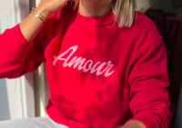 Image 1 of SWEAT AMOUR Rouge