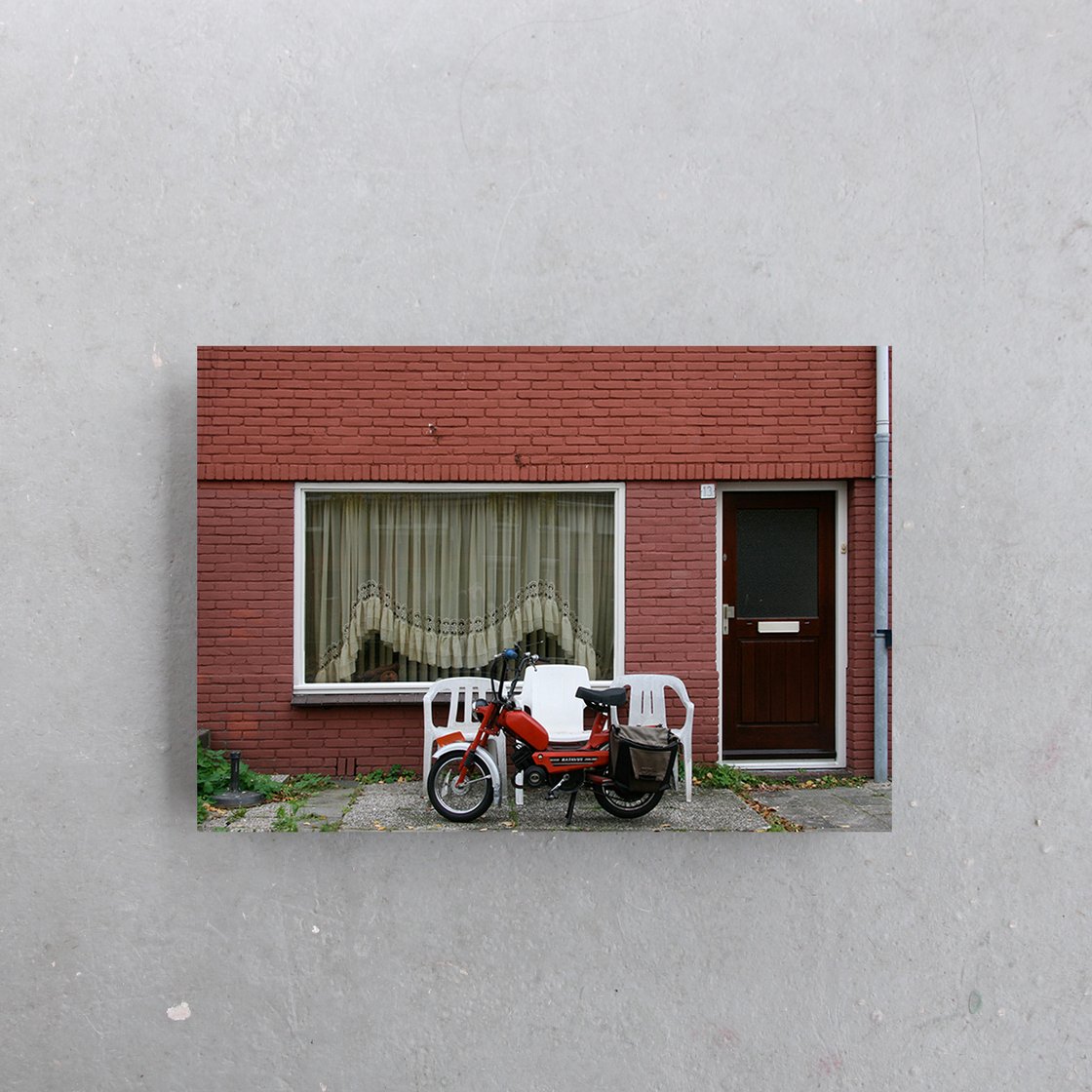 Image of City island Woensel-west – print on dibond