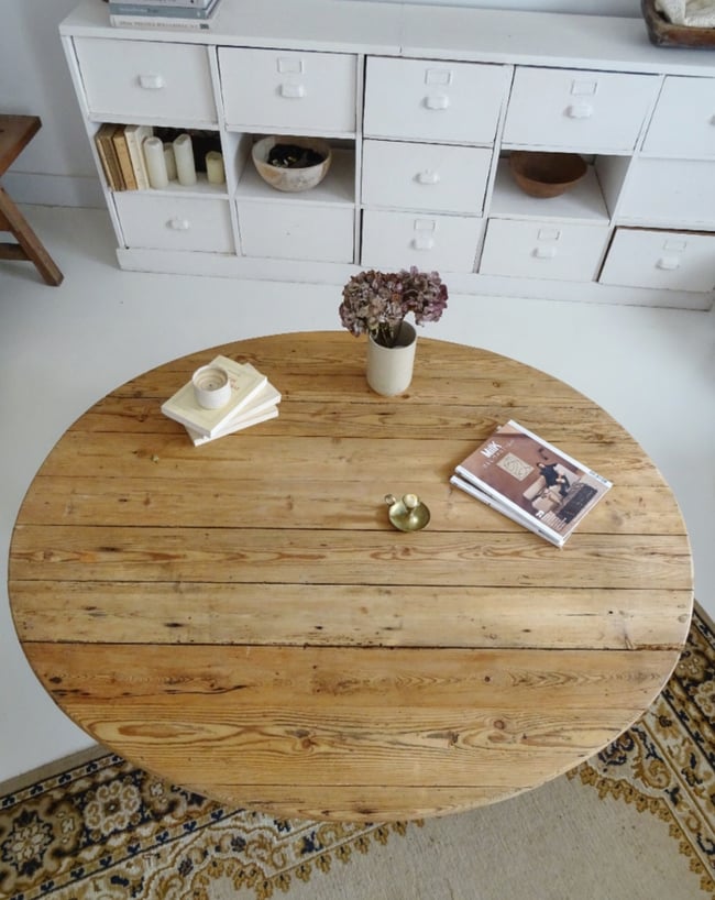 Grande table basse ovale