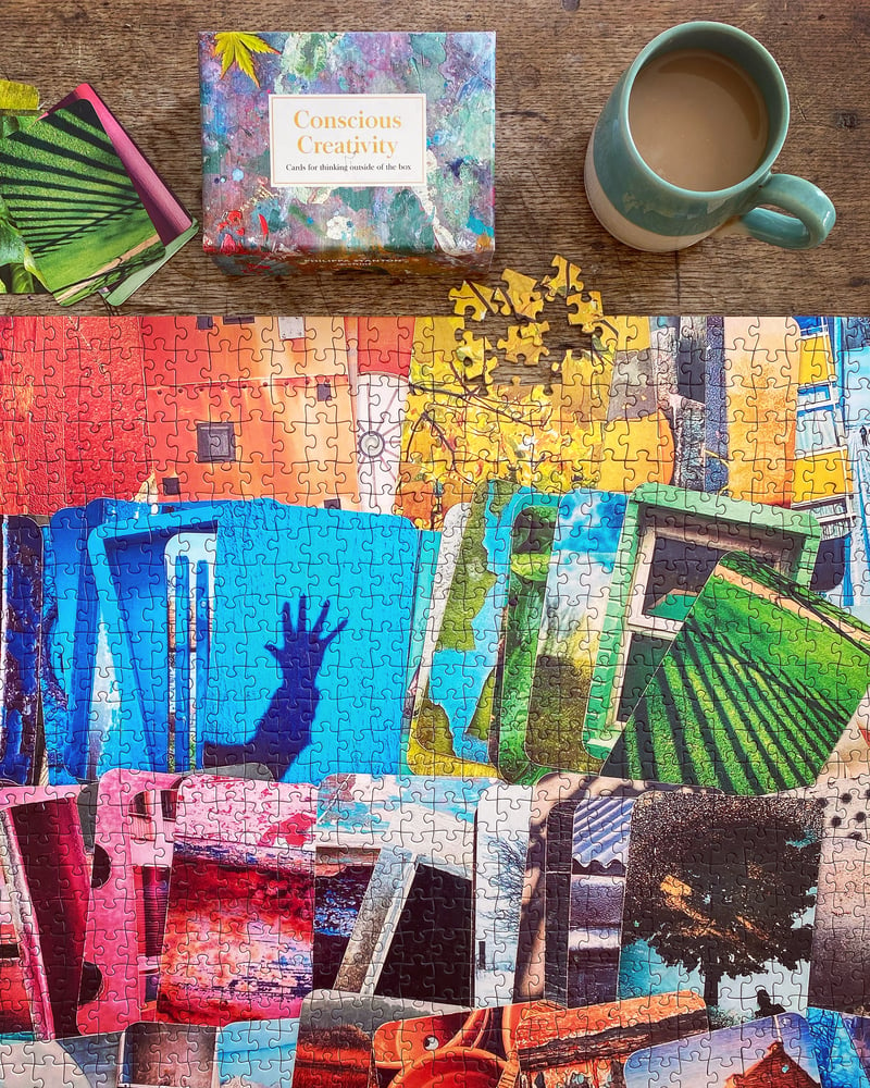 Image of ‘Conscious Creativity Cards' - 1000 Piece Limited Edition Jigsaw Puzzle