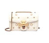  White Honey Bee Messenger Bag