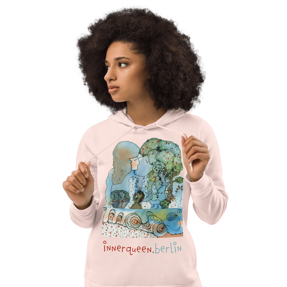 Image of Two Love Women's eco fitted hoodie