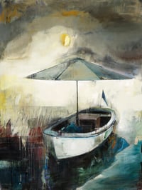 Image 1 of Painting / maleri / "Forgotten land III" / 120x160 cm