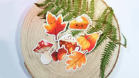 Image 3 of Sticker Pack Automne - 7 stickers WATERPROOF + 2 marque pages