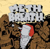 PSO / Meth Breath Split (7" Clear Yellow Splatter Vinyl)