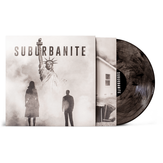 Suburbanite - S/T (Clear/Black vinyl)
