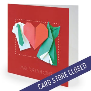 Image of Origami card