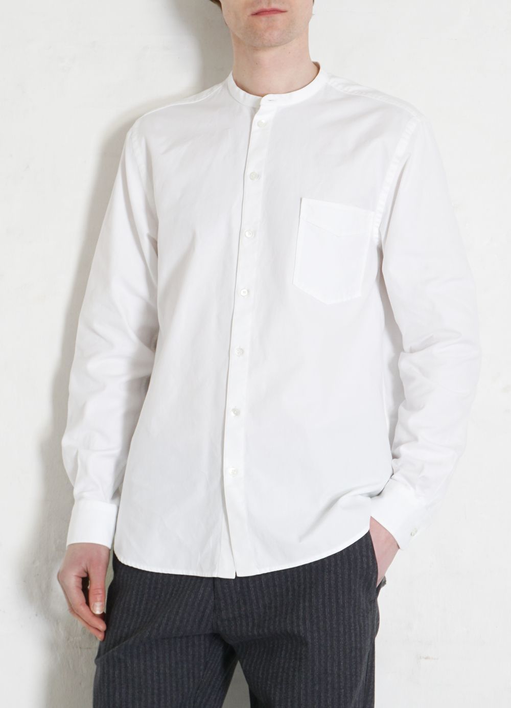 Hansen Garments ANTE | Casual Classic Shirt | white, beige