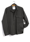 Hansen Garments ROBERT | Casual Pull-on Shirt | light grey, dark forrest