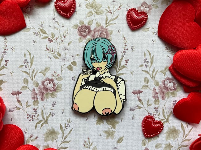 Sexy Anime Lolly Pop Girl Pin