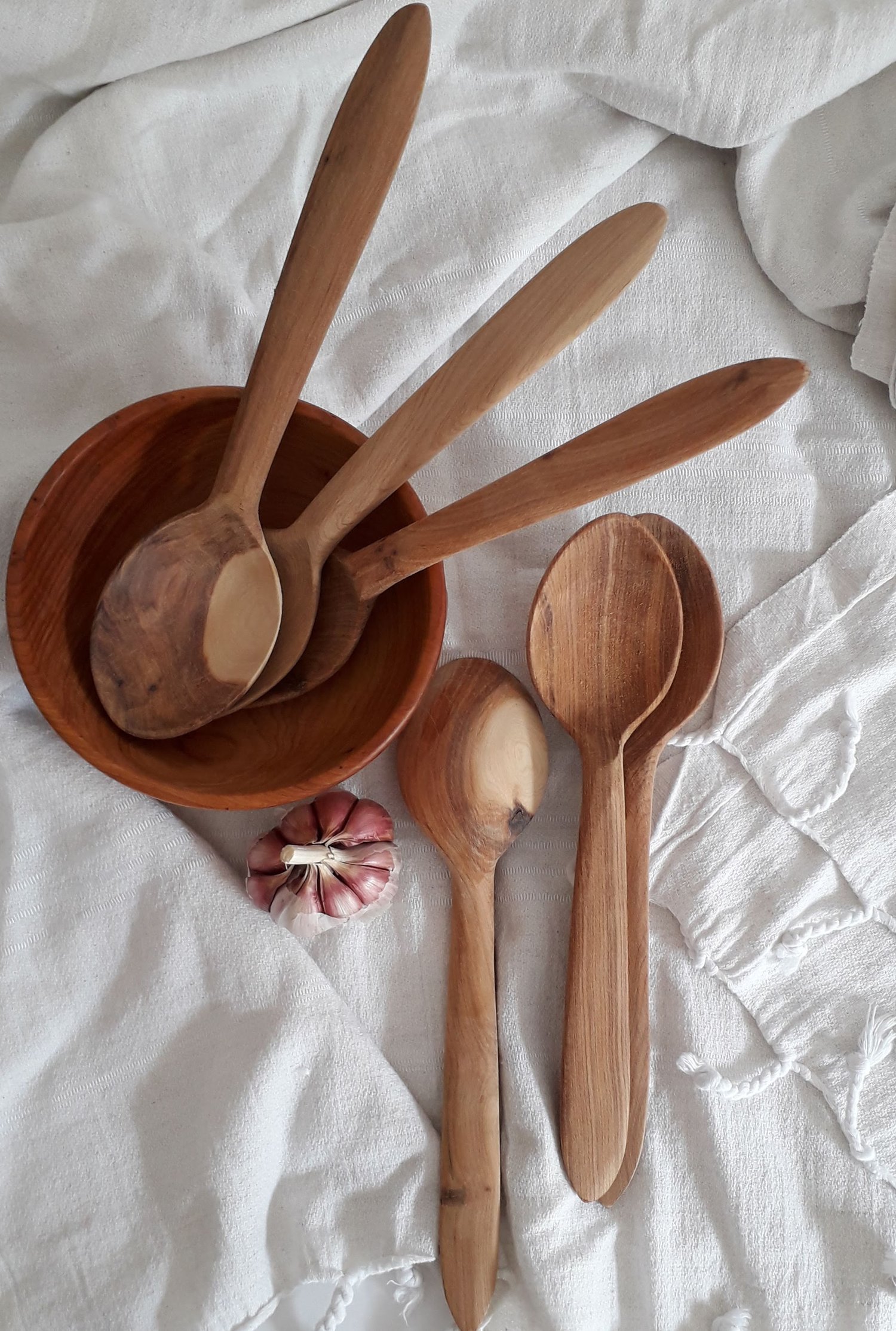 Image of OLIVE WOOD SPOONS