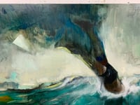 Image 4 of Painting / maleri / "I left all my notes to self behind I" / 120x150 cm