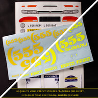 Image 1 of (555 1995 Catalunya Rally Stickers Set