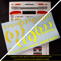 Image 1 of ())) 1995 RAC Rally GB Stickers Set