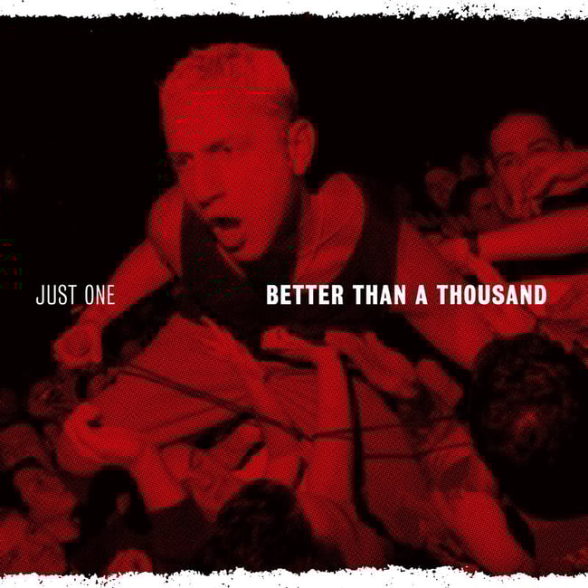 Better than a Thousand - Just one (Red / Gold mix vinyl LP) [Ultra Rare,  LTD/95]