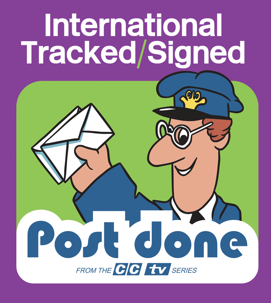 Image of 'INTERNATIONAL SIGNED FOR SHIPPING'
